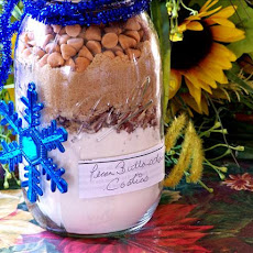 Pecan Buttersctotch Chip Cookies in a Jar Mix