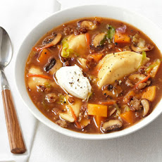 Pierogi and Squash Stew