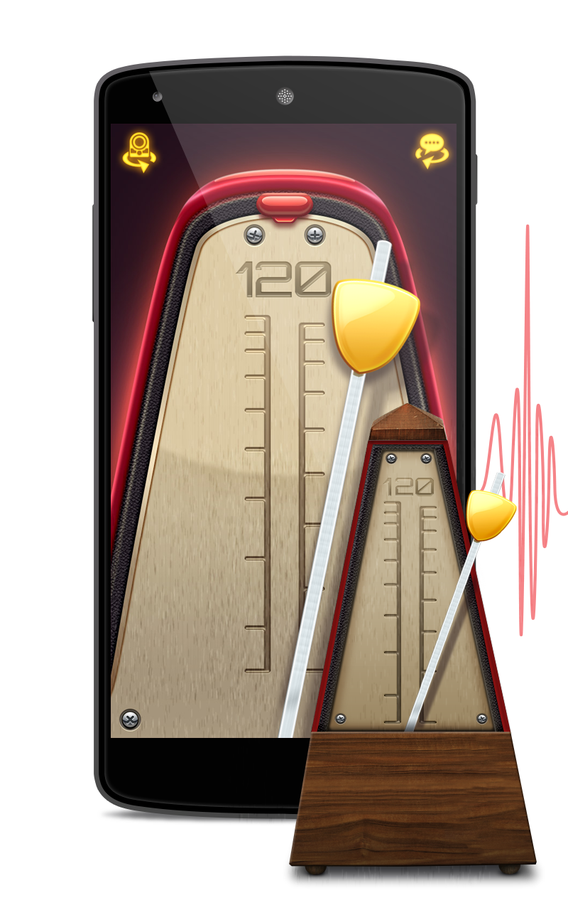 Android application Real Metronome screenshort