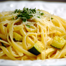 Creamy Zucchini with Linguine