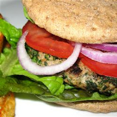 Spinach and Feta Turkey Burgers