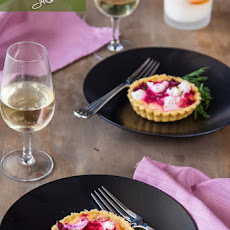 Beetroot and Goats Cheese Tarts