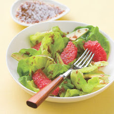 Grapefruit and Avocado Salad with Ginger-Cassis Dressing