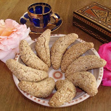 Almond Crescent Cookies