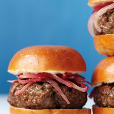 Bistro Sliders with Pickled Onions