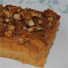 Pumpkin Pecan Pie Squares