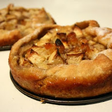 Rustic Free-Form Apple Tartlets