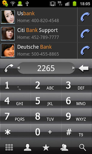 RocketDial UKR Black Theme