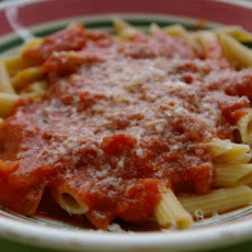 Easy Fettuccini a La Vodka