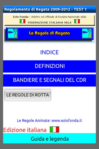 Definizioni-Bandiere 54 Quiz