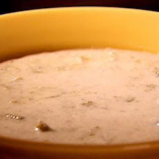 Creamy Broccoli Soup (Frozen Broccoli)