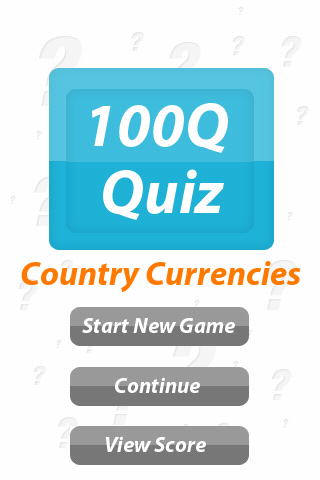 Country Currency: 100Q Quiz