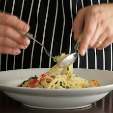 Seafood Spaghetti Florentine