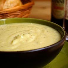 St. Patrick's Day Potato Soup With Pesto