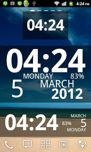 Digi Clock Widget