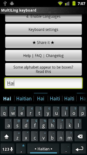 Haitian Keyboard Plugin