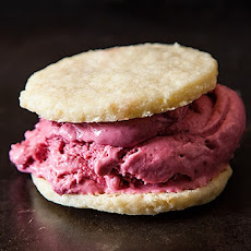 Raspberry Ice Cream Sandwiches