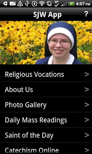 SJW Religious Vocations App