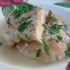 Stove Top Chicken in Mustard Sauce
