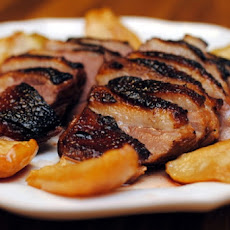 Roast Goose with Caramelized Apples