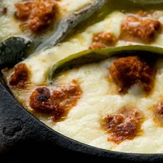 Queso flameado