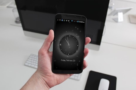 How to install Black Bubbles Analog Clock LWP lastet apk for android