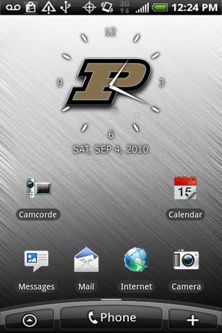 【免費運動App】Purdue Boilermakers Clock-APP點子