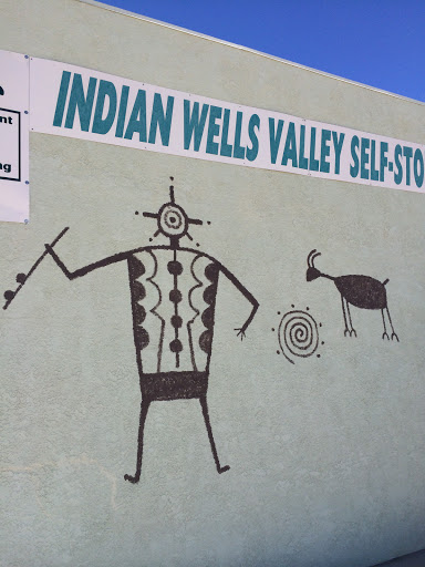 Indian Wells Valley Hunter Petroglyph Mural