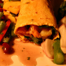 Southwestern Seafood Wraps!