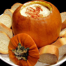 Roast Pumpkin with Cheese 