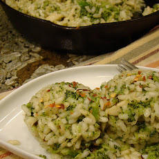 Green Herb Risotto