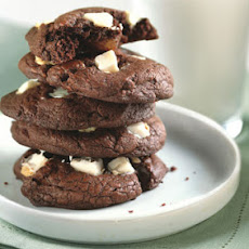 Dark and White Chocolate Chunk Cookies