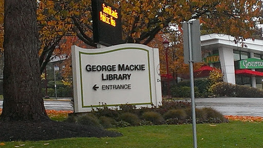 George Mackie Library Sign