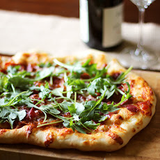 Prosciutto and Arugula Pizza