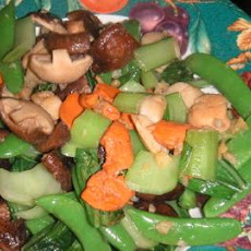 Scallop and Shiitake Stir-Fry