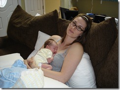 with mommy1.5 wk