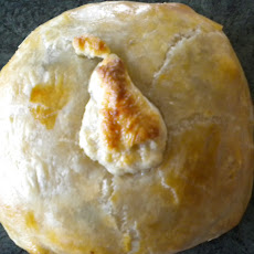Retro Pear and Brie En Croute