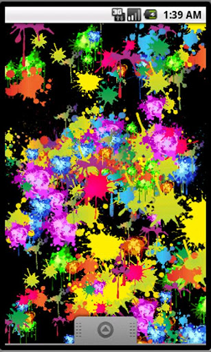 【免費個人化App】Paint Splash Livewallpaper-APP點子