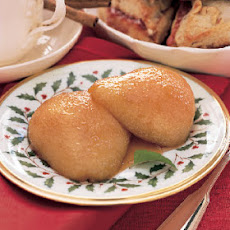 Butterscotch Baked Pears