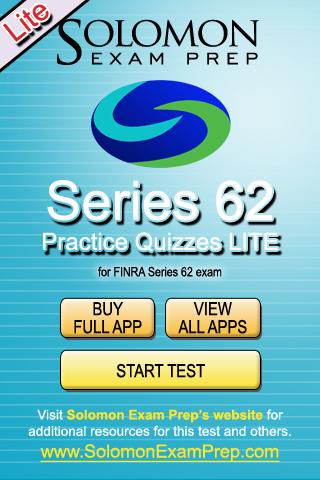 【免費教育App】Series 62 Practice Exams Lite-APP點子