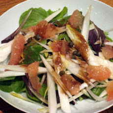 Chicory Salad with Oranges and Red Onions