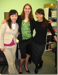 Jehea, Justine, and Marie
