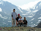 Alex, Steve, Eli, and Ryan on the summit