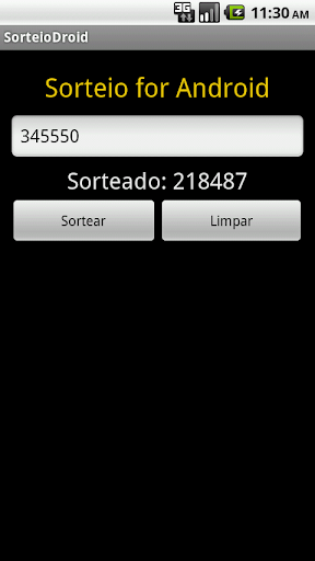 SorteioDroid