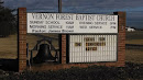 Vernon Forest Baptist Church Sign and Bell