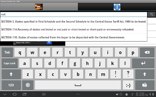 【免費書籍App】Central Excise Act 1944-APP點子