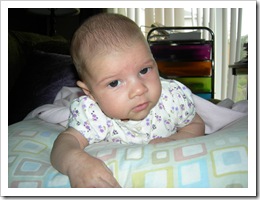 Tummy time-8 wks 003
