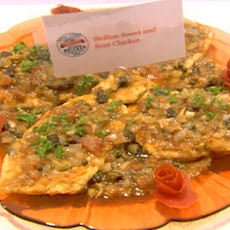 Sicilian Sweet and Sour Chicken