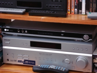 un amplificador de home teathre