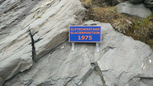 Grossglockner Gletscher Position 1975